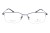 Okulary korekcyjne unisex Vermari Milano VOT0059 C2 granatowy mat tytan widok z przodu