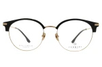 Męskie okulary korekcyjne VERMARI VOT0041 C1 — clubmaster, czarny mat