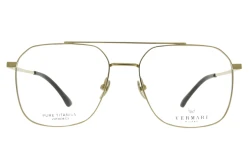 Unisex okulary korekcyjne VERMARI VOT0039 C3 — aviator, złoty