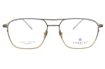 Męskie okulary korekcyjne VERMARI VOT0087 C2 — aviator, grafitowy mat