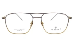 Unisex okulary korekcyjne VERMARI VOT0087 C2 — aviator, szary mat