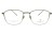 Okulary korekcyjne unisex Vermari Milano VOT0086 C4 oliwkowy mat tytan widok z przodu