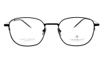 Męskie okulary korekcyjne VERMARI VOT0085 C4 — owalne, czarny mat