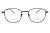Okulary korekcyjne unisex Vermari Milano VOT0085 C4 czarny mat tytan widok z przodu