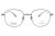 Okulary korekcyjne unisex Vermari Milano VOT0079 C5 ciemnozielony mat tytan widok z przodu
